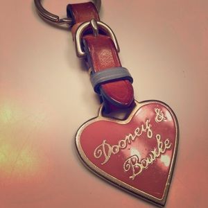 Dooney & Bourke Heart Keychain